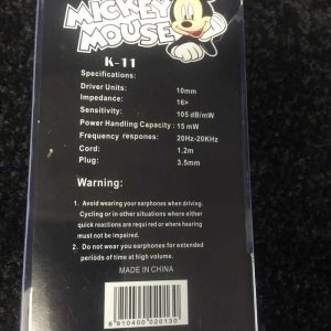 Minnie Mouse Earbuds Barbee Barb